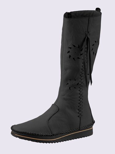 Bottes cuir nappa de vache - Helline - Modalova