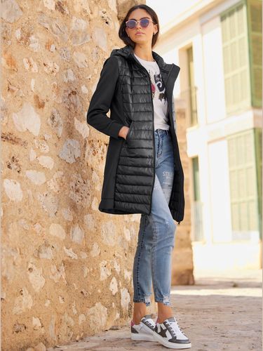 Manteau matelassé motif matelassé - Mandarin - Modalova