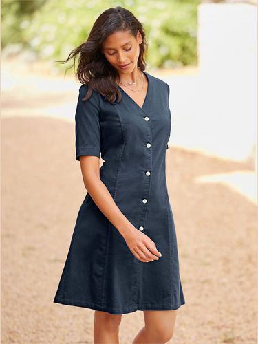 Robe en jean patte de boutonnage sur toute la longueur - Best Connection - Modalova