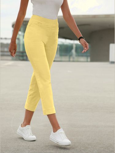 Pantalon 7/8 avec coton - citron - Helline - Modalova