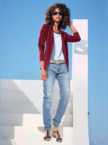 Blazer en jersey coupe sobre pour un look décontracté tendance - Linea Tesini - Modalova