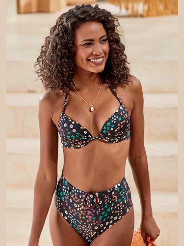 Haut de bikini push-up imprimé floral moderne - s.Oliver - Modalova