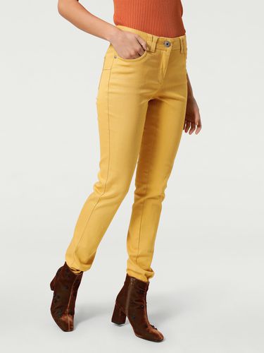 Pantalon push-up coupe skinny - Linea Tesini - Modalova