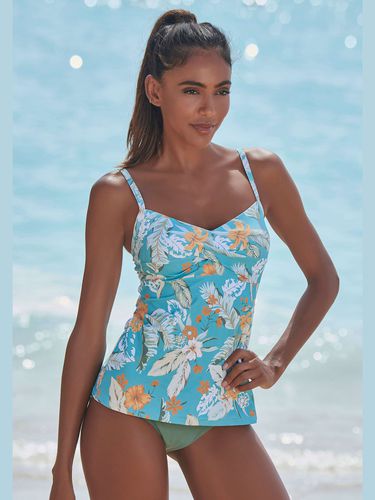 Haut de maillot de bain à armatures imprimé tropical tendance - Sunseeker - Modalova