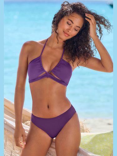 Haut de maillot de bain bandeau coloris uni tendance - s.Oliver - Modalova