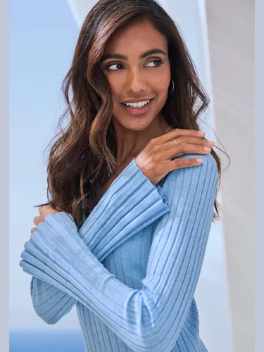 Robe en tricot robe côtelée élégante - French Connection - Modalova