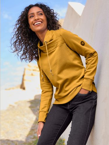 Sweatshirt col asymétrique - Best Connection - Modalova