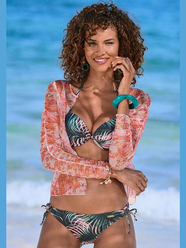 Haut de bikini push-up imprimé tropical - LASCANA - Modalova