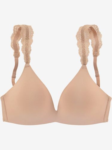 Soutien-gorge push-up, bretelles en dentelle fine - LASCANA - Modalova