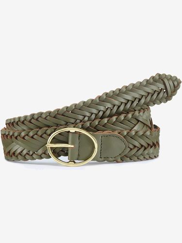 Ceinture en cuir forme personnalisée grâce à l'aspect tressé - LASCANA - Modalova