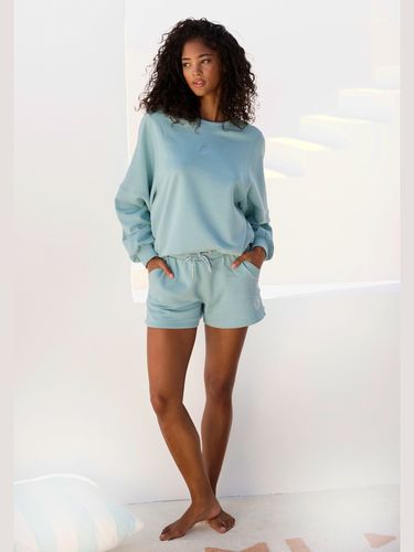 Short en matière sweat short sweat avec ruban à coulisse élastique - Buffalo - Modalova