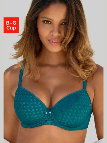 Soutien-gorge à coques avec dentelle lisse - LASCANA - Modalova