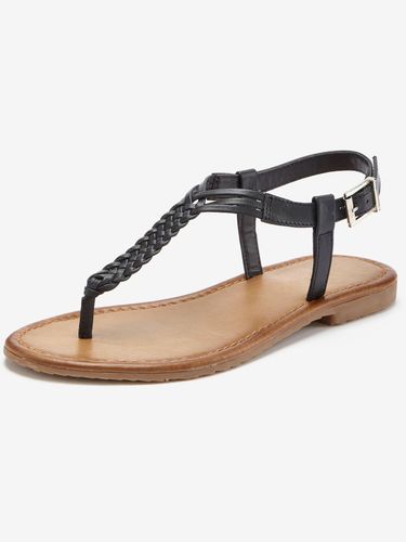 Tongs sandales d'été en cuir de qualité - Vivance - Modalova