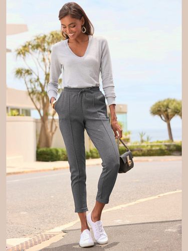 Pantalon de jogging pantalon avec ceinture élastique - Vivance - Modalova
