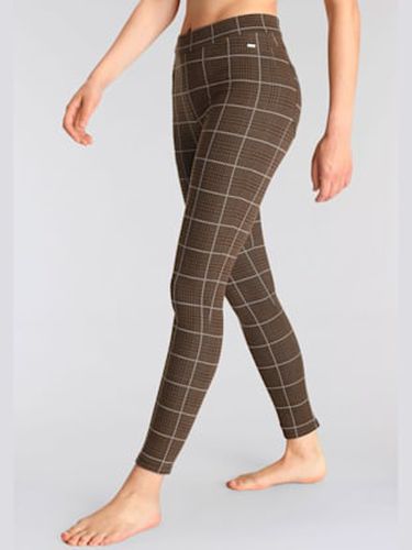 Legging caleçon ajouré avec motif à carreaux - - - LASCANA - Modalova