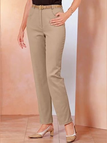 Jean à ceinture élastique chevilles fendues - Witt - Modalova