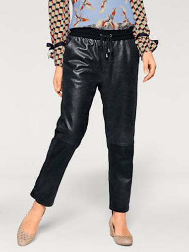 Pantalon de jogging en cuir forme jogging tendance - Rick Cardona - Modalova