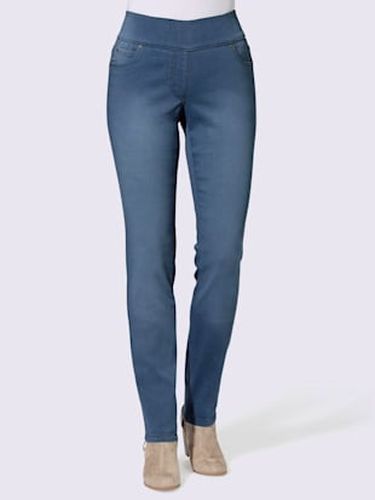 Jean 5 poches large ceinture élastique coupe slim - Witt - Modalova