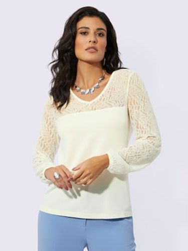 T-shirt en dentelle qualité viscose douce - Creation L - Modalova
