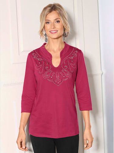 Tee-shirt original col v motifs brillants - Witt - Modalova