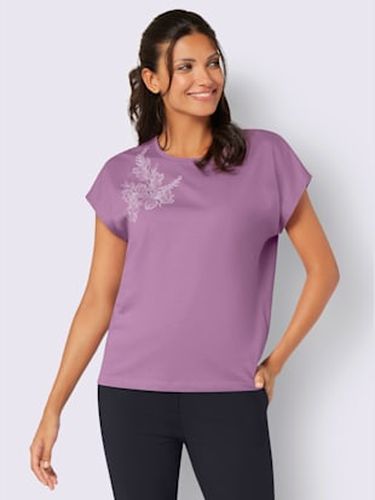T-shirt à encolure ronde imprimé floral délicat - Witt - Modalova