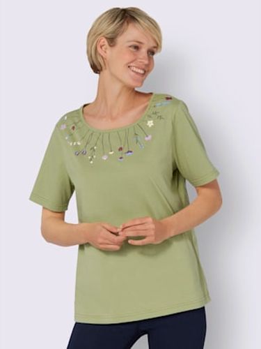 T-shirt à encolure ronde joli imprimé à l'encolure - Witt - Modalova