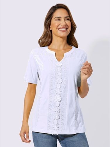 T-shirt à manches courtes bande en dentelle cousue - Witt - Modalova