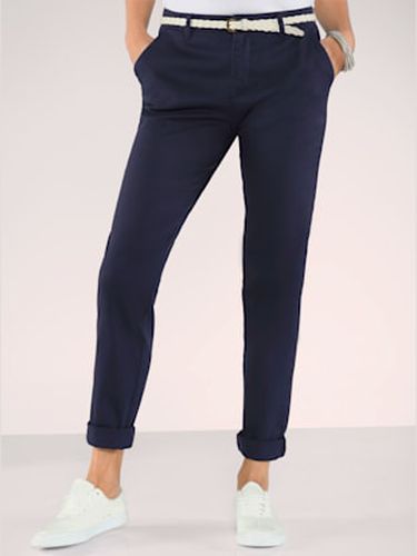 Pantalon chino en coton extensible - Helline - Modalova