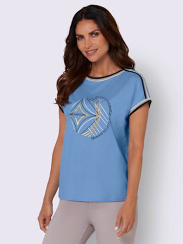 T-shirt pur coton - - bleu ciel - Helline - Modalova