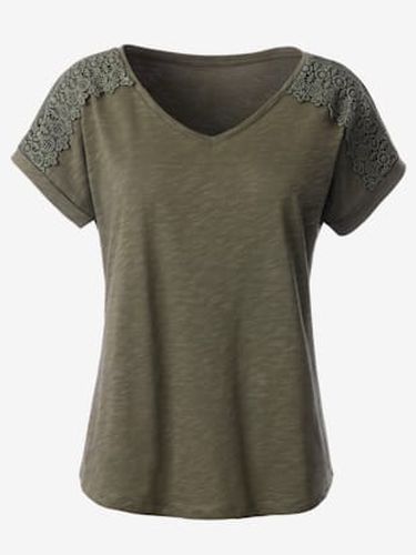 T-shirt en v pur coton - Witt - Modalova