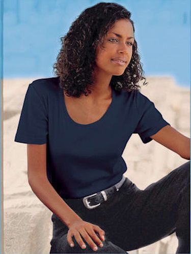 T-shirt à encolure ronde pur coton - Witt - Modalova