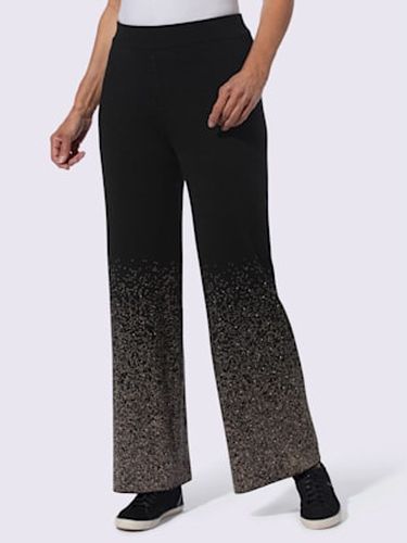 Pantalon en tricot petites pierres brillantes fantaisie - Witt - Modalova