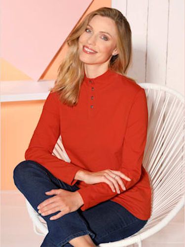 T-shirt à col montant boutons décoratifs - Witt - Modalova