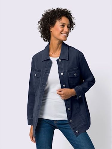 Veste en jean coupe longue tendance - Witt - Modalova