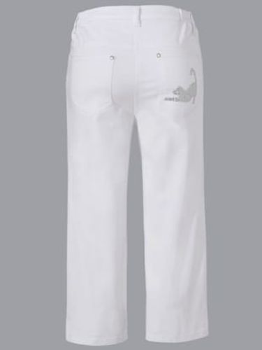 Corsaire en jean petites pierres fantaisie tendance - Witt - Modalova