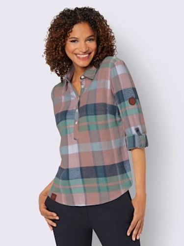 Chemisier en flanelle pur coton - Collection L - Modalova