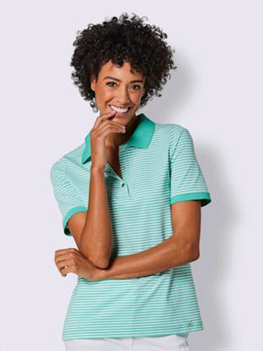 Polo mélange coton et lyocell de qualité - CREATION L PREMIUM - Modalova