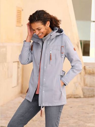 Veste softshell capuche amovible - Collection L - Modalova