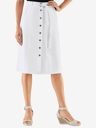 Jupe en jean pur coton - Collection L - Modalova