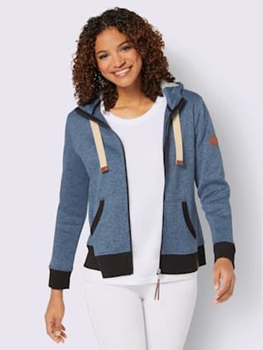 Veste polaire légèrement chiné - Collection L - Modalova
