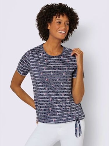 T-shirt à encolure ronde avec viscose - Collection L - Modalova