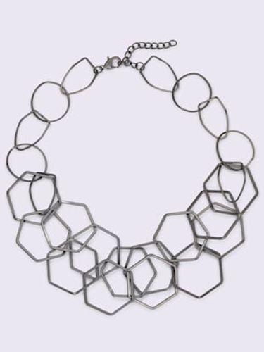 Collier coupe tendance - - gris - Helline - Modalova