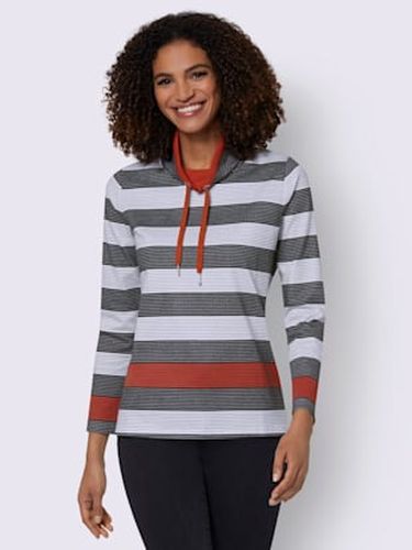 T-shirt à col montant pur coton - Collection L - Modalova