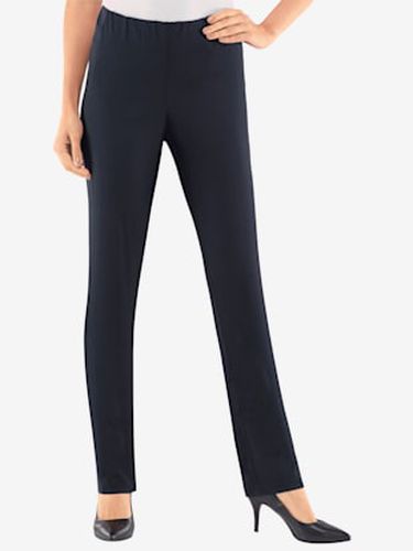 Pantalon classique uni avec ceinture élastique - Stehmann Comfort line - Modalova