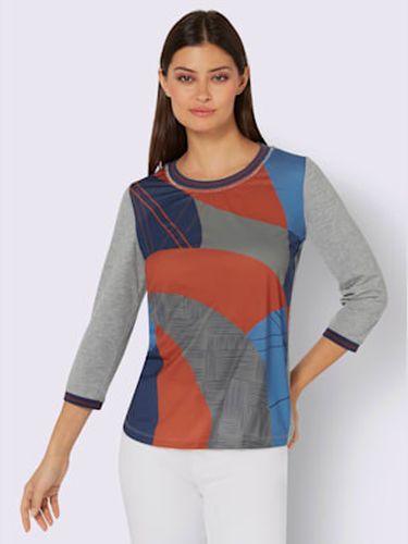 T-shirt à manches 3/4 mélange de modal doux - Creation L - Modalova