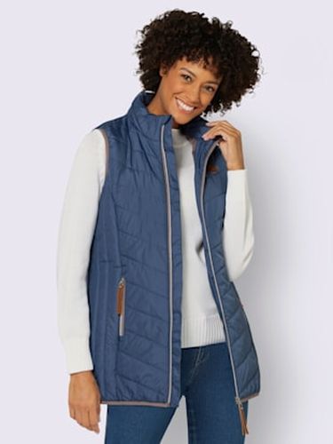 Gilet long brillance discrète - Collection L - Modalova