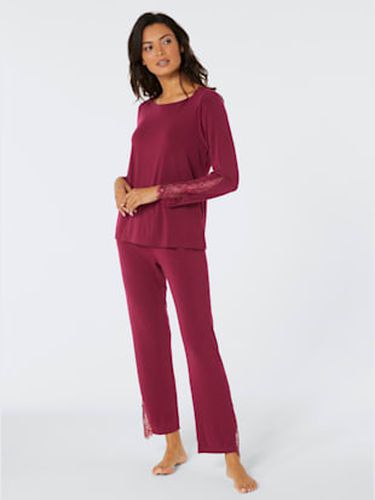 Pyjama en modal dentelle raffinée - Creation L Premium - Modalova