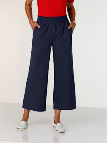 Jupe culotte 55% lin - Collection L - Modalova