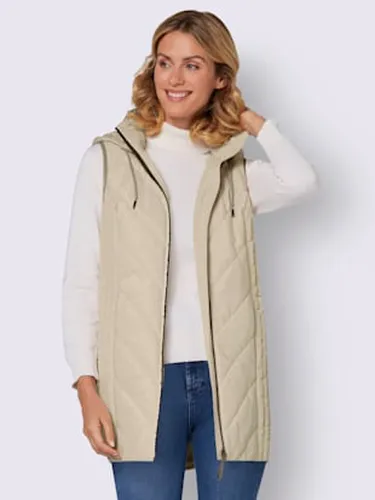 Gilet matelassé long longueur amovible - Collection L - Modalova