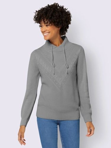 Pull en tricot 50% coton - Collection L - Modalova